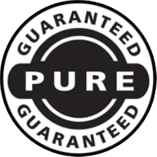 Purity guarantee badge