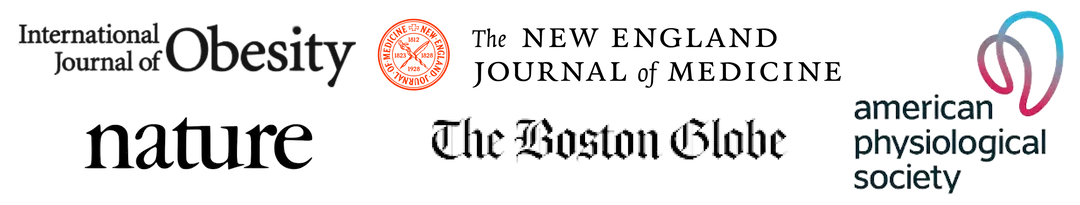 Logos representing scientific publications and organizations